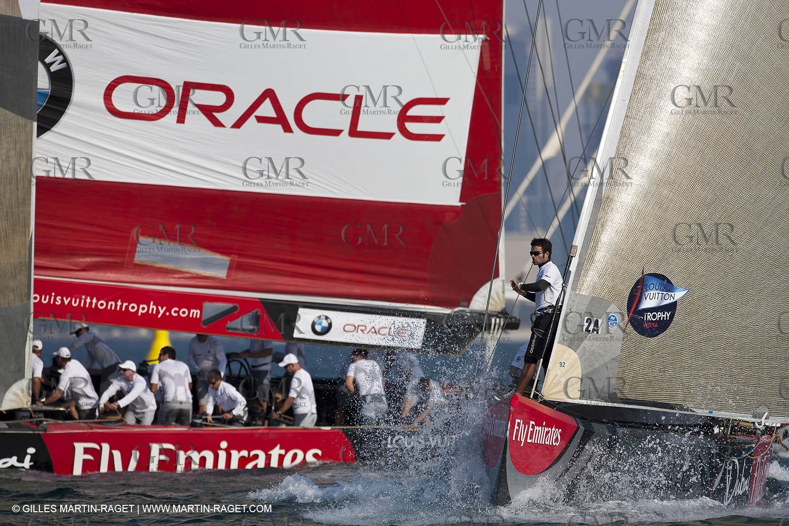 21 11 2010 - Dubai (UAE) - Dubai Louis Vuitton Trophy -  Round 2 - BMW ORACLE Racing