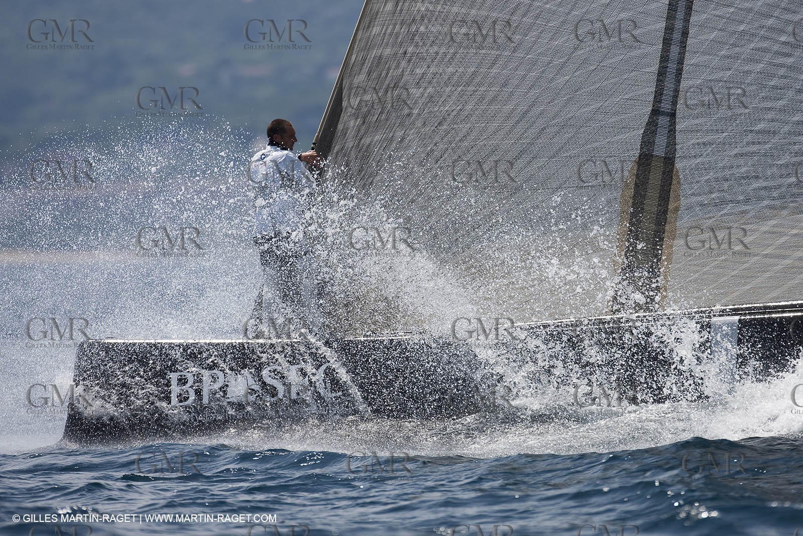 19 05 2010 - La Maddalena (ITA, Sardinia) Louis Vuitton Trophy - BMW ORACLE Racing - Training