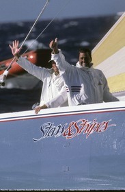 America's Cup, Fremantle 1987, Dennis Conner, Tom Whidden, Stars and Stripes 87