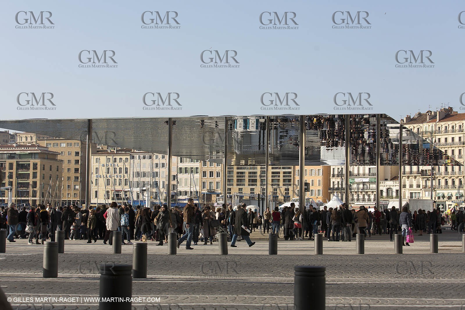 02 02 2013 Marseille (FRA,13) - Opening of the shadehouse and renovated historical Vieux Port