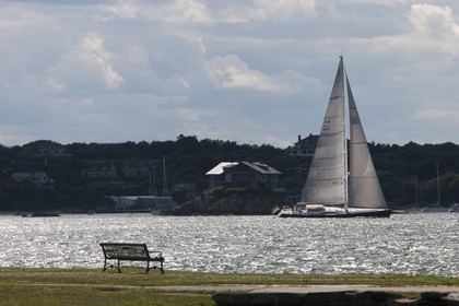 01 07 2010 - Newport (USA,RI) - 33rd America's Cup - BMW ORACLE Racing - East Coast Victory Tour - Day 4