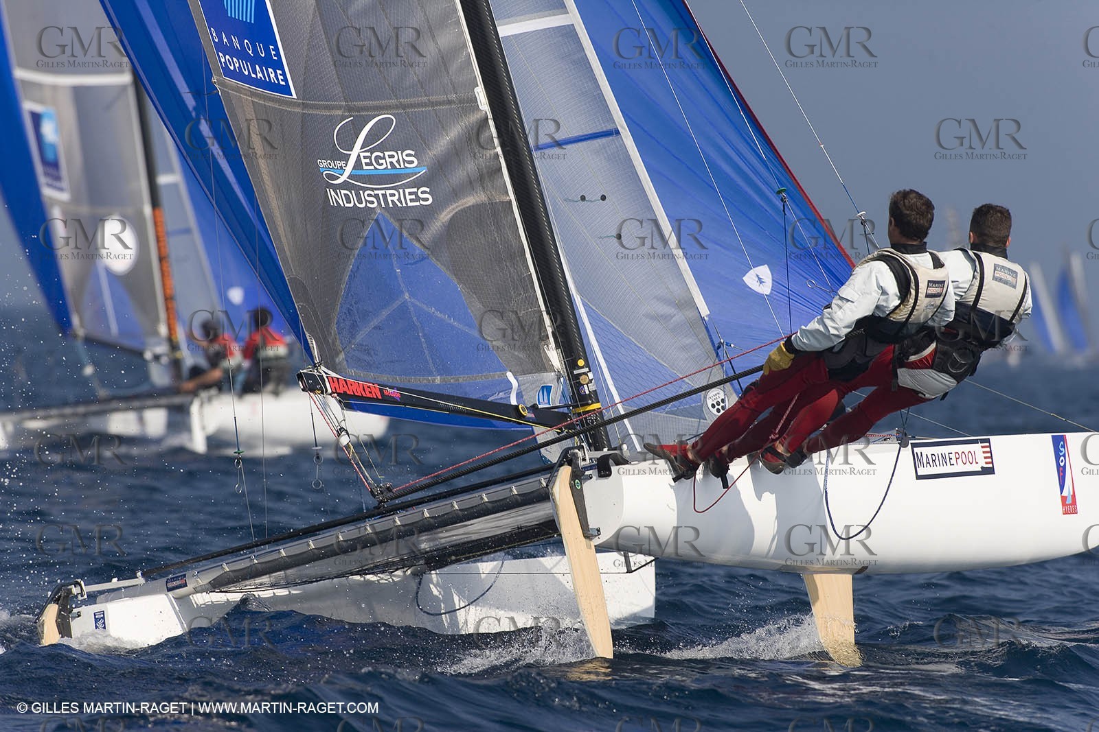 22 04 2007 - 2007 Semaine Olympique Française - Hyères (South of France) - Day 1 - Team France - Tornado - Revil - Espagnon