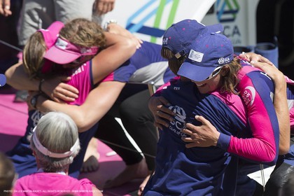 07 11 2014, Capetown (ZAF), Volvo Ocean Race 2014-15, Arrivals Team SCA