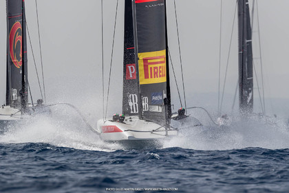 15 09 2023, Vilanova i La Geltru (ESP), 37th America's Cup, Preliminary Regatta N° 1, Race Day 3