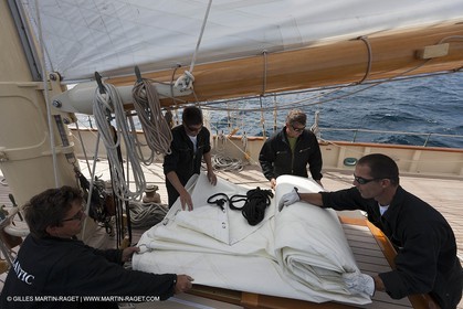 30 09 2010 - SainTropez (FRA,13) - Voiles de Saint Tropez 2010 - onboard Atlantic