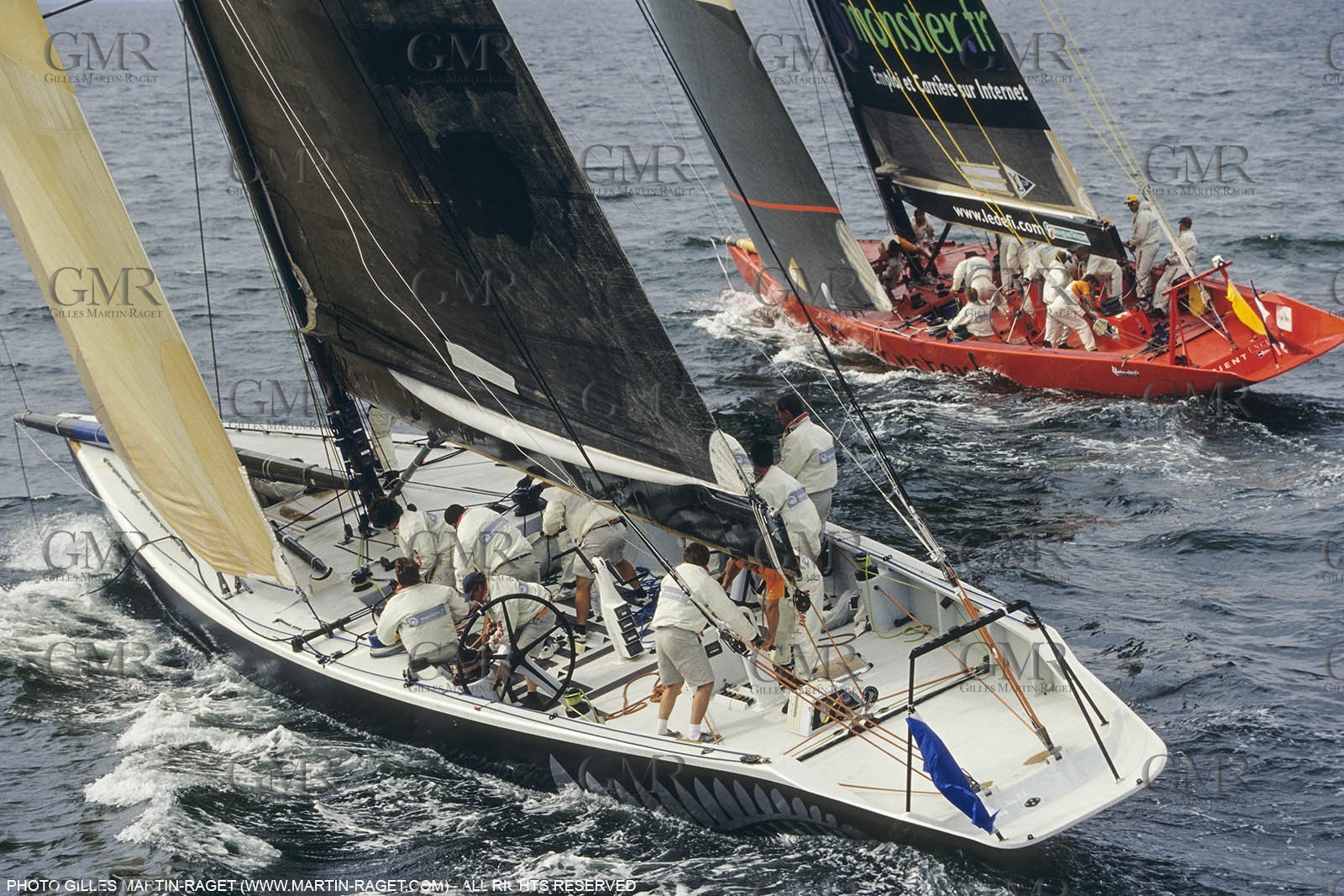 Yacht racing, 30th America's Cup 2000, Auckland (NZL), Le Défi, 6ème Sens