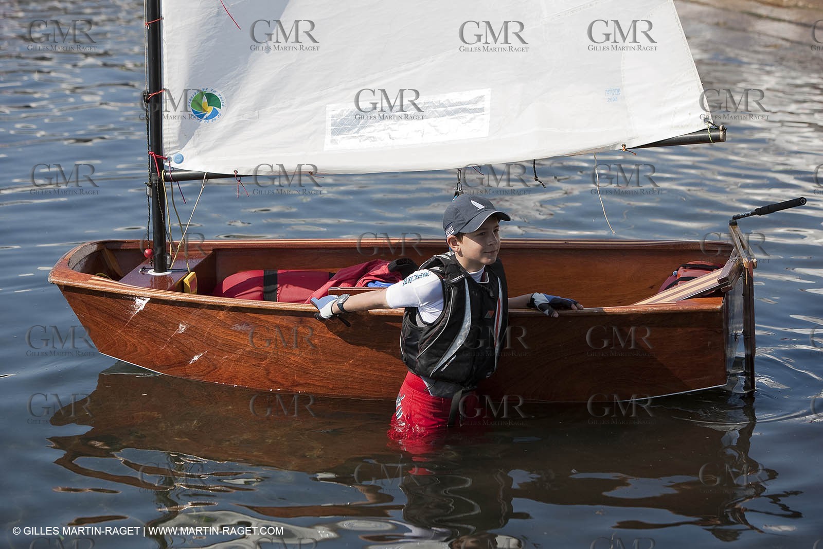 24 05 2010 - Hyères (FRA,83) - wooden optimist