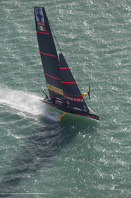 10 12 2020 - Auckland (NZL) - 36th America's Cup - Practice Sessions - Day 2 -Luna Rossa Prada Pirelli Team