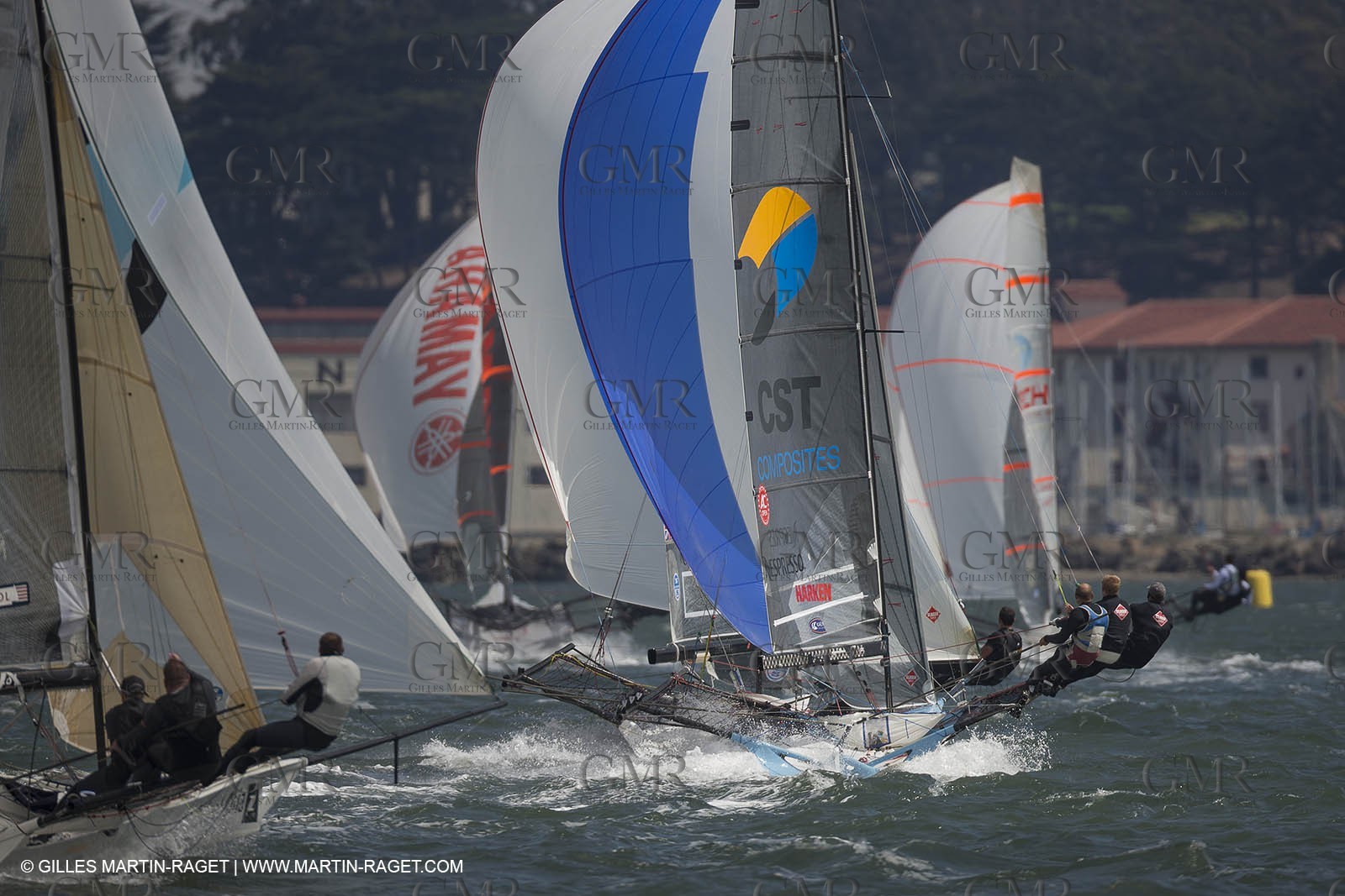 09 09 2013 - San Francisco (USA,CA) - 34th America's Cup - AC Open - 18ft racing