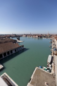20 02 2012 - Venezia (ITA) - 34th America'sCup - Venezia 2012 America's Cup World Series - The Arsenale where the AC45 moorings, public village, media center and Club 45 will be located