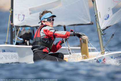 14 04 2016, Marseille (FRA,13), SNIM Dériveurs, Coupe Internationale de Printemps Optimist, Day 4
