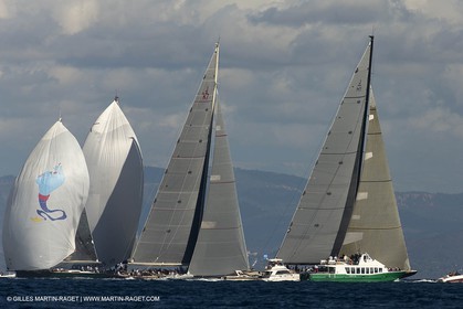 30 09 2013 - Saint-Tropez (FRA,83) -  Les Voiles de Saint-Tropez 2013 - Day 1 - Wally Yachts and J Class