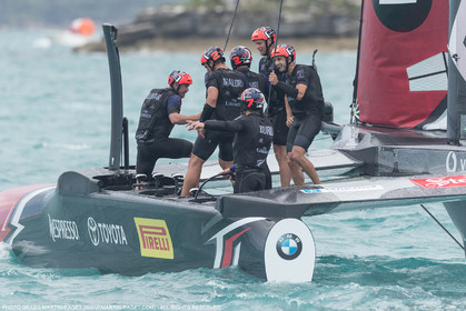 11 06 2017 - Bermuda (BDA) - 35th America's Cup Bermuda 2017 - Louis Vuitton America's Cup Challenger Playoffs final, Day 2