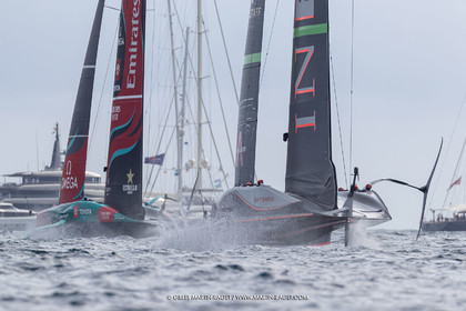 12:10 2024, Barcelona (ESP), Louis Vuitton 37th America's Cup, Final Match, Race Day 1, Race 1