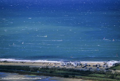 Hyères (FRA,83) - Prequ'île de Giens, plage de l'Almanarre