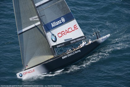 09 05 2007-Valencia (Spain)- 32nd America's Cup - Louis Vuitton Cup - RR2 - Day 11 - BMW ORACLE Racing