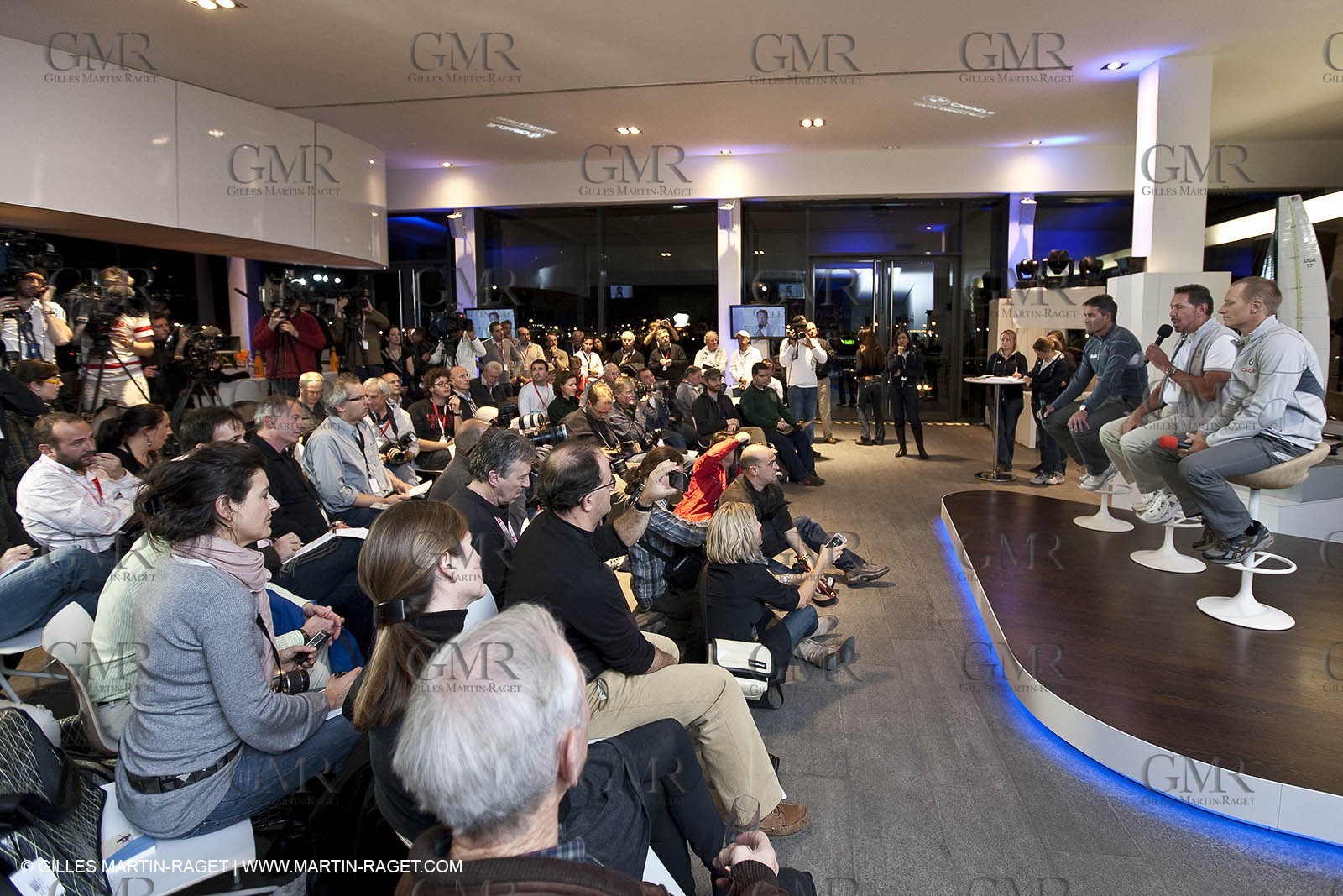 05 02 2010 - Valencia (ESP) - 33rd America's Cup - BMW ORACLE Racing - Media Day