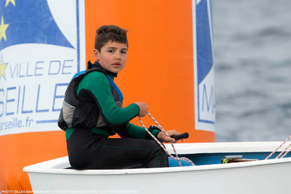 15 04 2016, Marseille (FRA,13), SNIM Dériveurs, Coupe Internationale de Printemps Optimist, Final Day