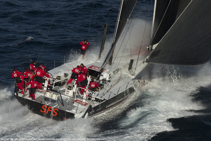 24 mars 2016   Marseille (FRA,13), SFS II (skipper Lionel Péan), dernière sortie d'entraînement avant la SNIM