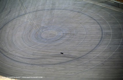 Miramas, car tyres race track