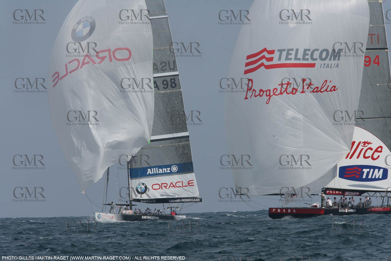 16 05 2007-Valencia (Spain)- 32nd America's Cup - Louis Vuitton Cup - Semi-final - Day 3 - BMW ORACLE racing