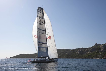 18 05 2010 - La Maddalena (ITA, Sardinia) Louis Vuitton Trophy - BMW ORACLE Racing - Training