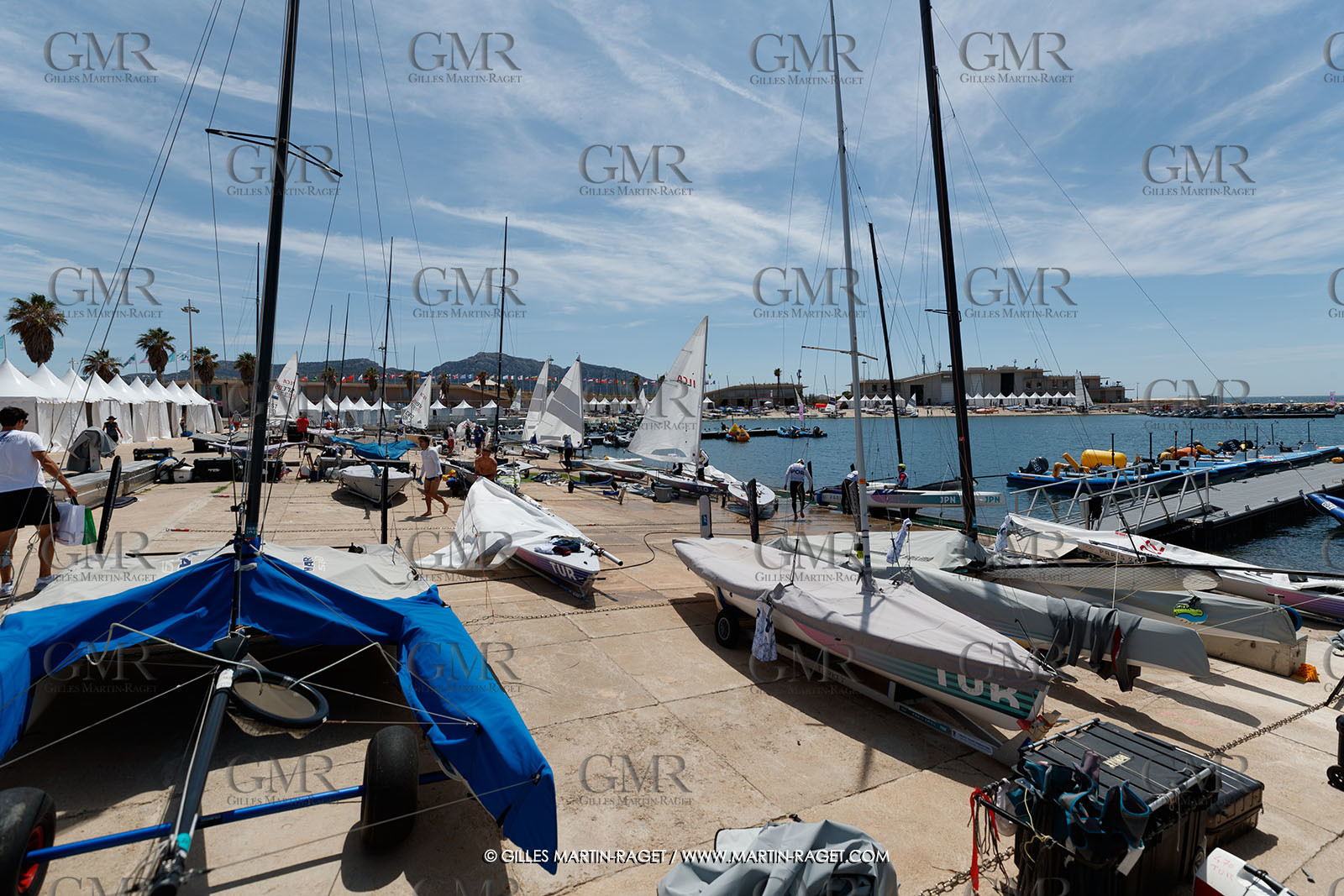 24 07 2024, Marseille (FRA), Paris 2024 Olympic Games, Sailing, Free trainings