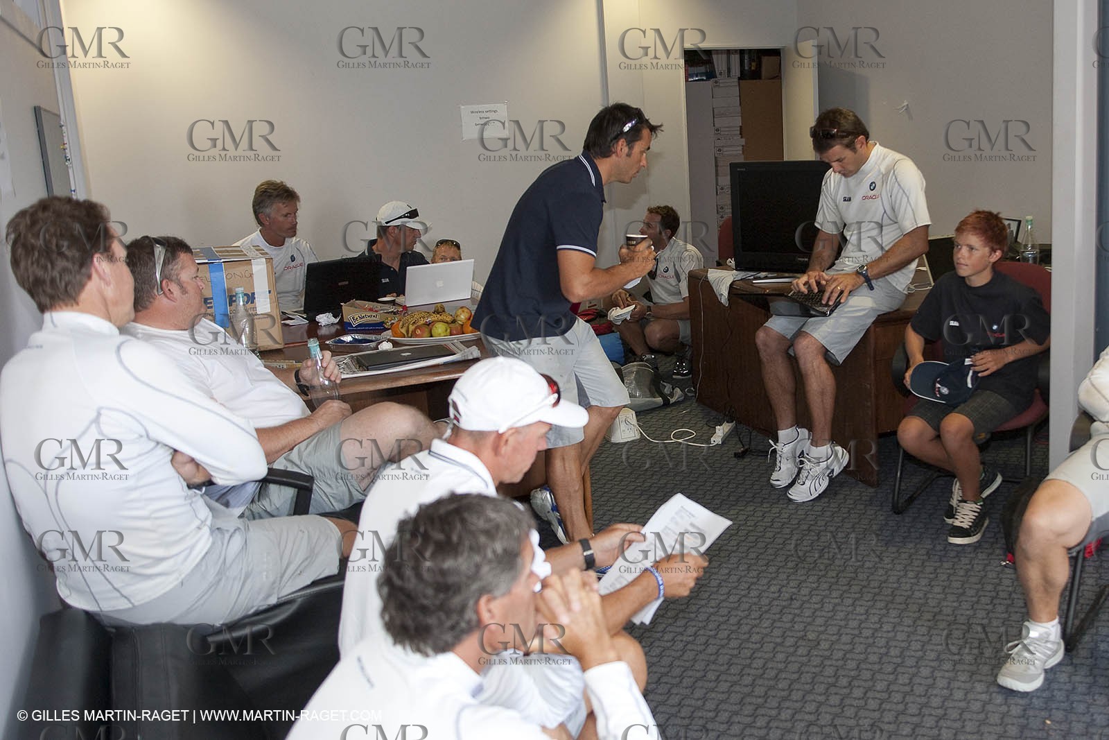 29 01 2009 - Auckland (NZL) -  Louis Vuitton Pacific Series - BMW ORACLE Racing - Training