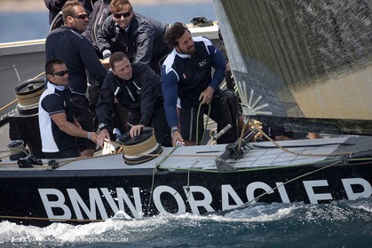 19 05 2010 - La Maddalena (ITA, Sardinia) Louis Vuitton Trophy - BMW ORACLE Racing - Training