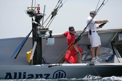 14 05 2007-Valencia (Spain)- 32nd America's Cup - Louis Vuitton Cup - Semi-final - Day 1 - BMW ORACLE racing
