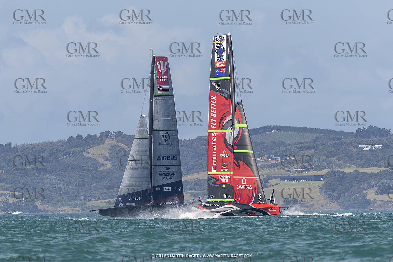 12 01 2021, Auckland (NZL), 36th America's Cup, Practice Racing