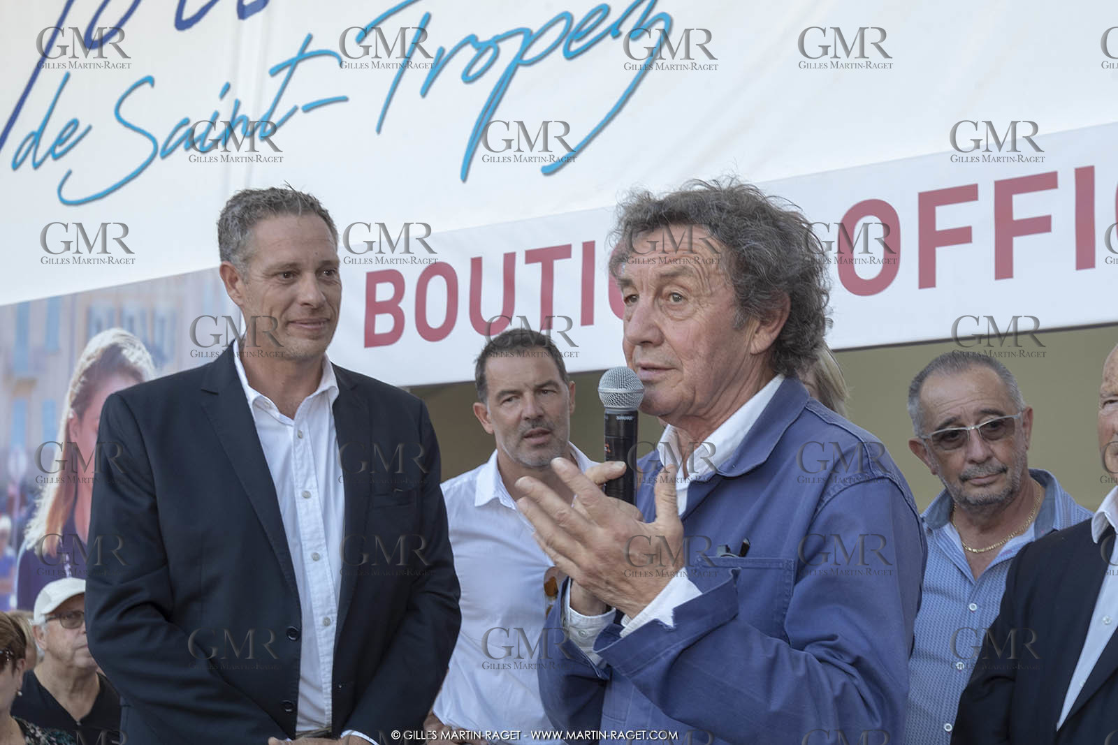 29 09 2018, Saint-Tropez (FRA,83), Voiles de Saint-Tropez 2019, Arrival Cannes-Saint-Tropez and trainings, inauguration du village