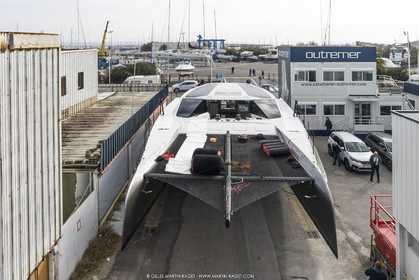 17 01 2018, La Grande Motte (FRA), Gunboat 68  1 launch
