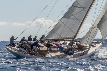 25 09 2022, Saint-Tropez (FRA, 83), Les Voiles de Saint-Tropez 2022, Arrivée des bateaux et de la Coupe d'Automne du Yacht Club de France