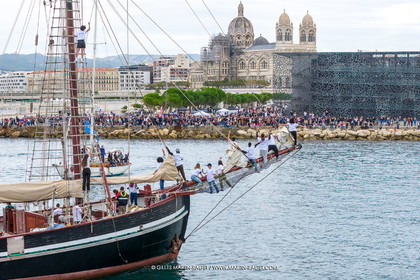 25 10 2025, Marseille (FRA), MED25 - Armada pour la Paix - Arrivée du Bel Espoir à Marseille