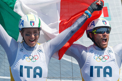 08 08 2024, Marseille (FRA), Paris 2024 Olympic Games, Sailing, Race Day 11