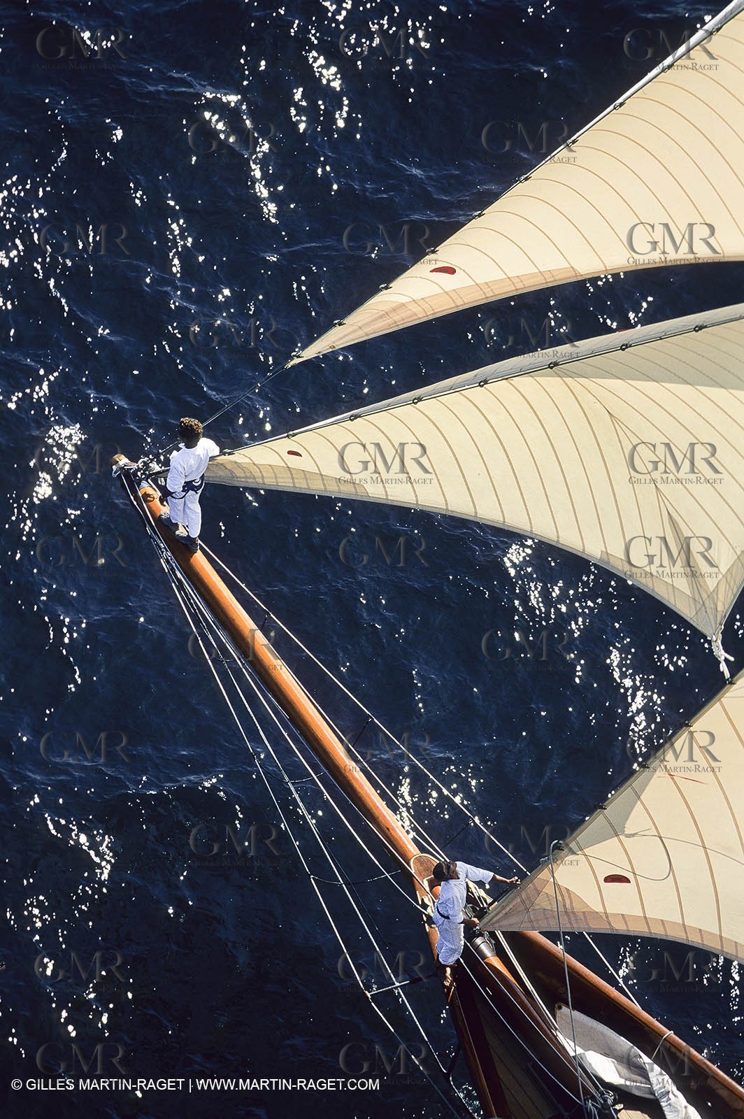 Sailing, Classic yachts, Voiles de Saint-Tropez 1998-2000