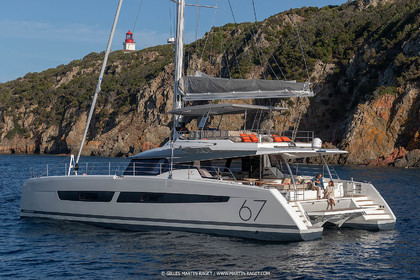 30 08 2018, Porto Vecchio (FRA, South Corsica) Chantier Fountaine-Pajot, Alegria 67