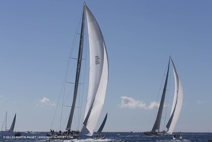30 09 2013 - Saint-Tropez (FRA,83) -  Les Voiles de Saint-Tropez 2013 - Day 1 - Wally Yachts and J Class