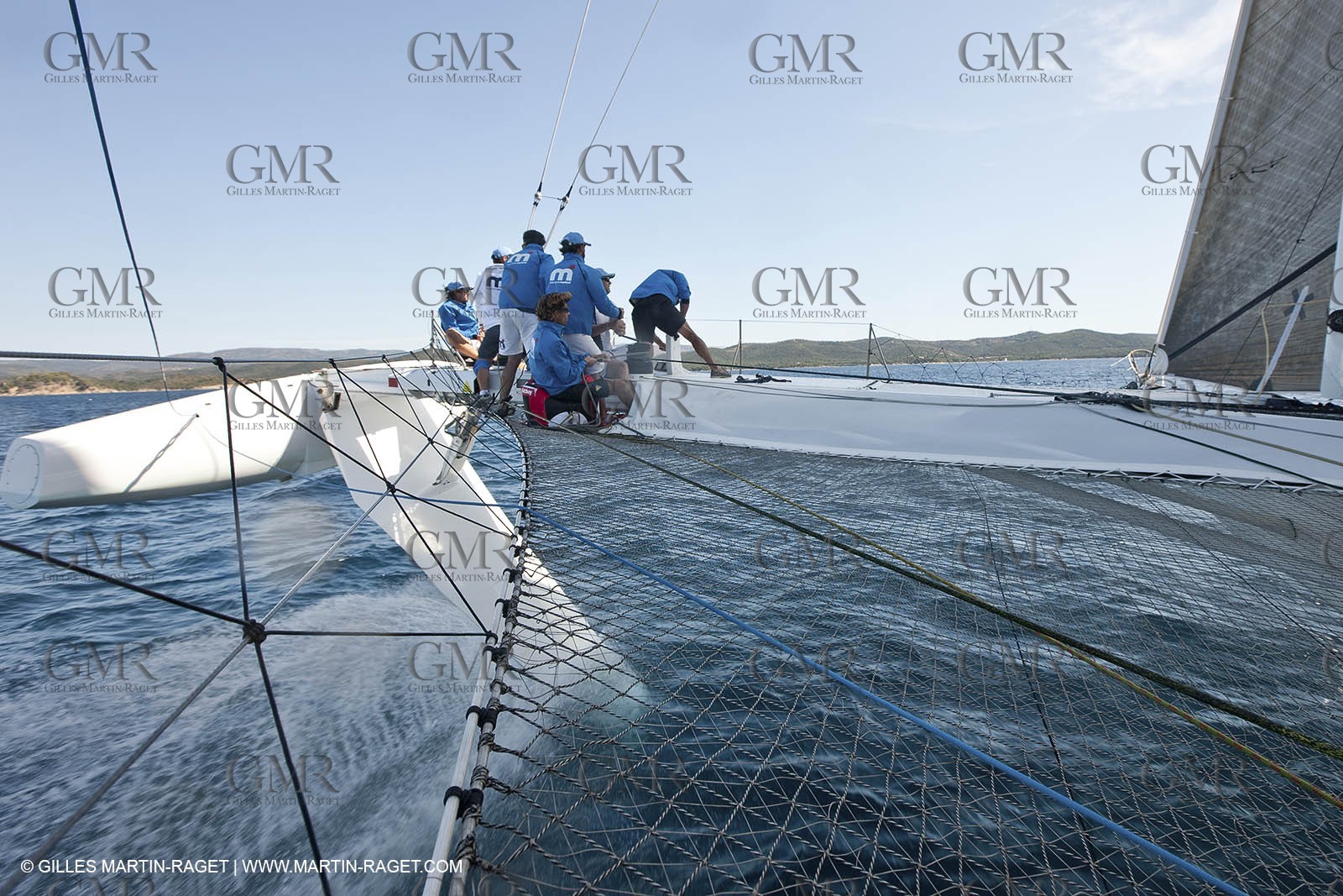 05 09 2009 - Hyères (FRA, 83) Hydroptère beat the overal sailing speed record with a run at 51,36 knts ( subjet to ratification by WSSRC)