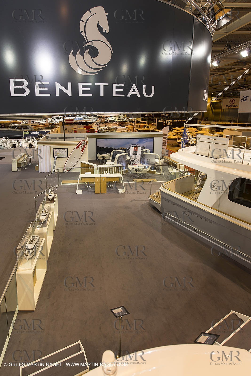 10 12 2013 - Paris (FRA,75) -Paris Boat Show - Beneteau booth