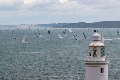26 07 2025, Cowes (UK, IOW), Admiral's Cup 2025, Rolex Fastnet Race start,
