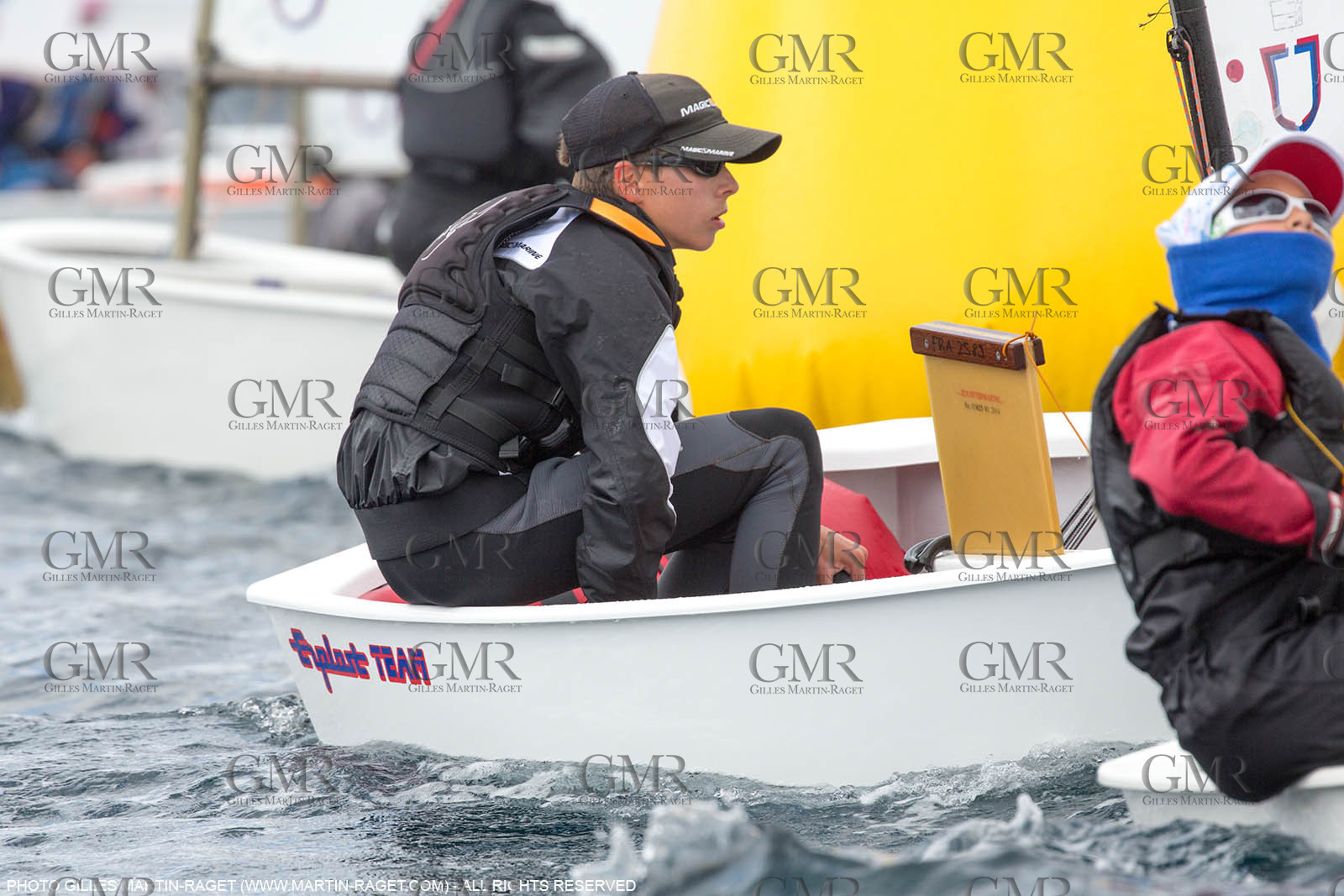 15 04 2016, Marseille (FRA,13), SNIM Dériveurs, Coupe Internationale de Printemps Optimist, Final Day