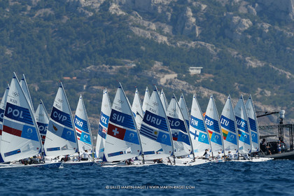 05 08 2024, Marseille (FRA), Paris 2024 Olympic Games, Sailing, Race Day 8