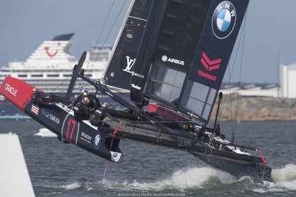 29 08 2015, Göthenburg, (SWE), 35th America's Cup, Louis Vuitton America's Cup World Series Göthenburg 2015, Race Day 1