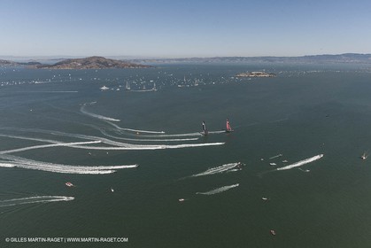 07 09 2013 - San Francisco (USA,CA) - 34th America's Cup - Final Match - Race Day 1
