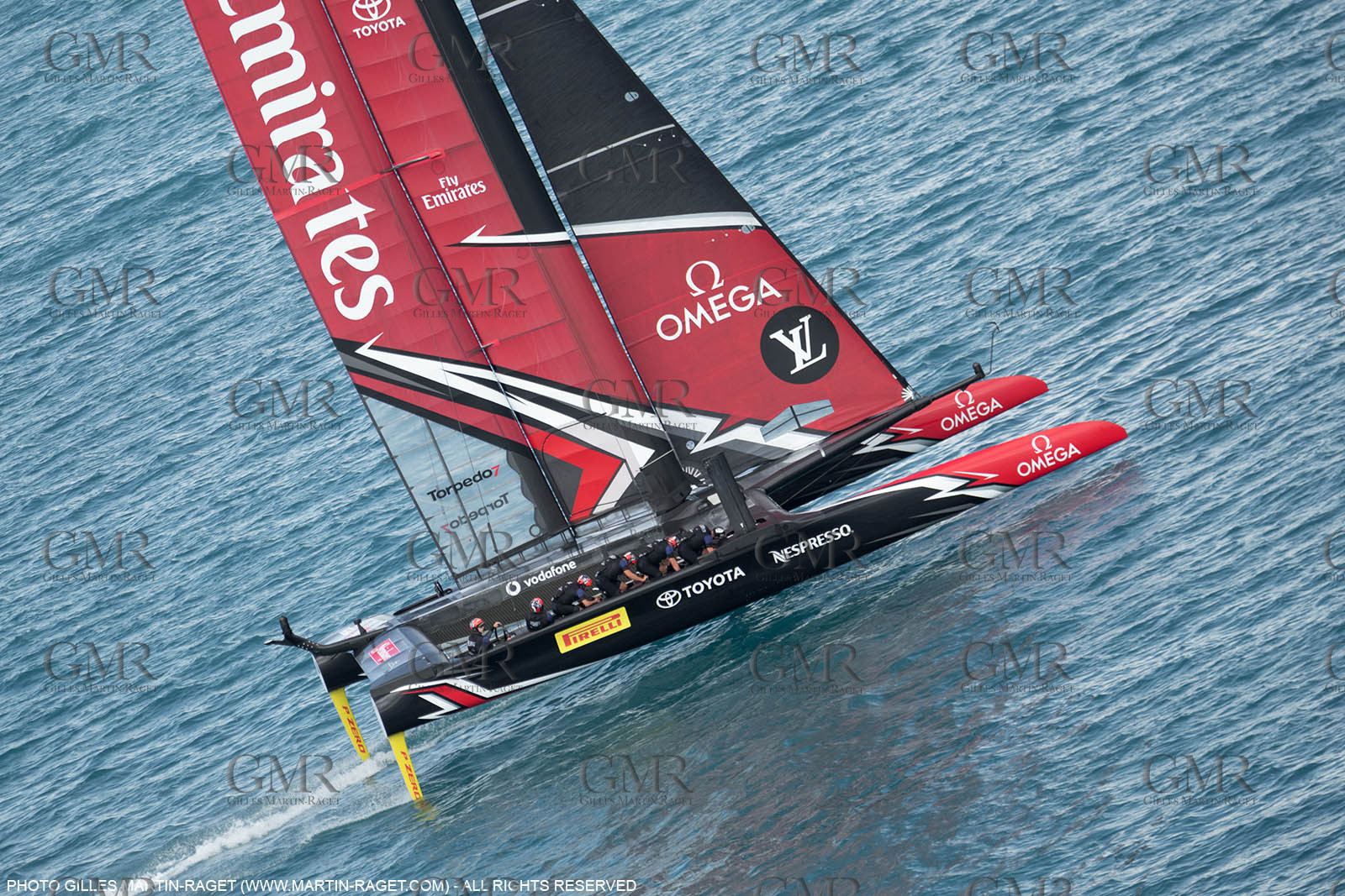 12 06 2017 - Bermuda (BDA) - 35th America's Cup Bermuda 2017 - Louis Vuitton America's Cup Challenger Playoffs final, Day 3