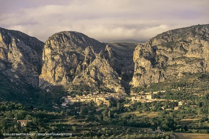 France, Provence, Gorges du Verdon, Moustiers Sainte Marie