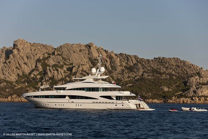 18 08 2011 - La Maddalena (ITA, Sardinia) - Motor yacht Inception