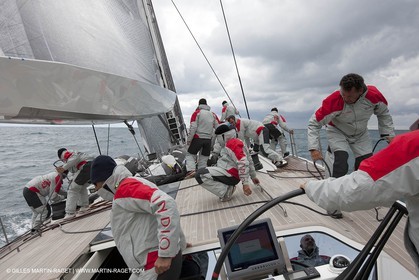 06 05 2010 - Portofino (ITA) - Nespresso Cup - Training onboard INDIO